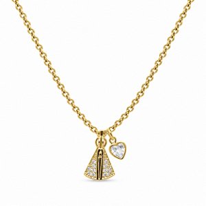 Gargantilha Banhada a Ouro - 49581