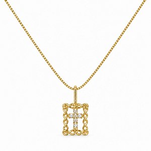 Gargantilha Banhada a Ouro - 49583