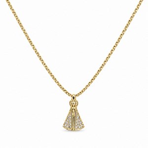 Gargantilha Banhada a Ouro - 49586