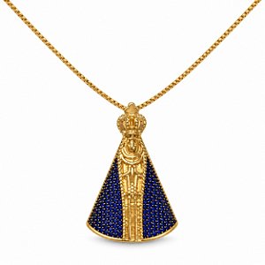 Gargantilha Banhada a Ouro - 44887