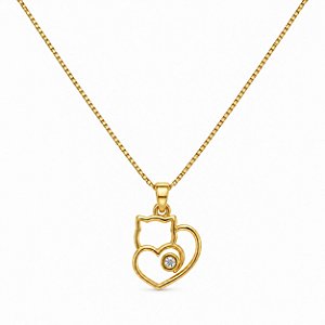 Gargantilha Banhada a Ouro - 43406