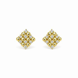 Brinco Banhado a Ouro - 46074