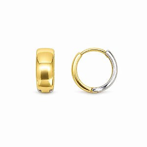 Argola Banhada a Ouro - 45106