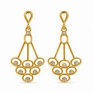 Brinco Banhado a Ouro - BR38