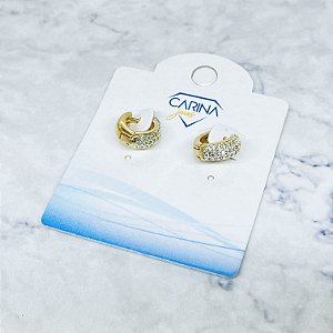 Argola Banhada a Ouro - BR86