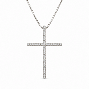 Gargantilha Crucifixo ZC Prata - GARG140