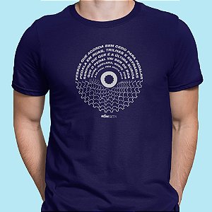 Camiseta Cassete Azul