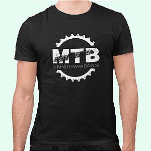 Camiseta MTB Preta