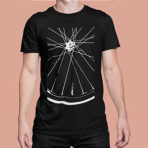 Camiseta Roda Preta