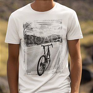 Camiseta Road Cycling Branca