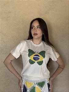 T BORBOLETA BRASIL