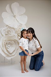 T CORAÇÕES ARCO-ÍRIS INFANTIL