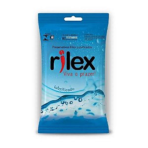 Preservativo Lubrificado Com 03 Unidades Rilex