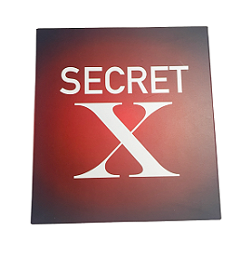 Secret X Jogo De Cartas P/ Casal - Baralho Erótico Acompanha Venda para os Olhos
