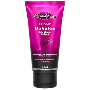 Lubme Lubrificante Babaloo Beijável 60ml - Provoke-me