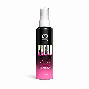 Body Splash Phero Aroma Feminino 120ml - Sexy Fantasy