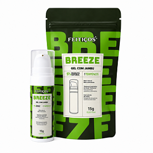 BREEZE - Gel Excitante com Jambu e Terpenos - 15g - Feitiços