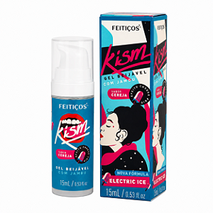KISM - Gel Beijável com Jambu - Sabor Cereja - Electric Ice 15ml - Feitiços