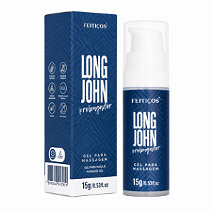 Long John Gel Masculino Prolongador 15g - Feitiços