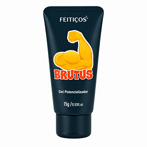 Brutus - Gel Masculino Potencializador - 15g - Feitiços
