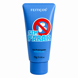 Sem Parar - Gel Prolongador Masculino (Retardante) - 15g - Feitiços