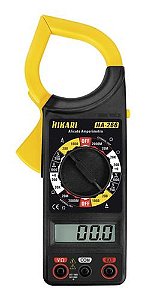 Alicate Amperímetro Digital Ha-266 Hikari Com Ponta De Prova