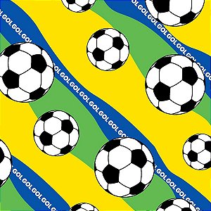 TNT Copa do Mundo 1,40x2m 40g Brasil Gol Gol Gol Mewi