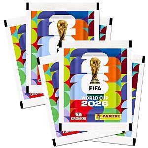 Kit com 10 Envelopes Copa do Mundo World Cup 2026 Panini