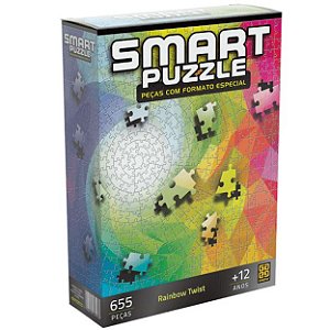 Quebra Cabeça Smart Puzzle 655 Peças Raibow Twist - Grow