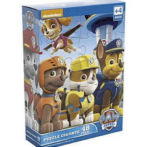 Quebra Cabeça Puzzle Gigante 48 Peças Patrulha Canina Grow