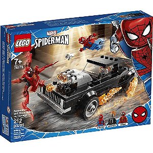 Lego Heroes Marvel Spider Man E Ghost Rider vs Carnage 76173