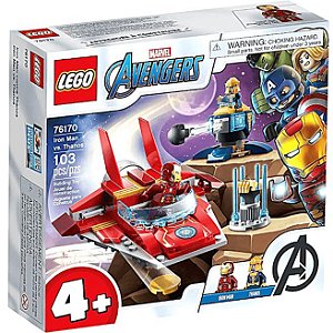 Lego Super Heroes Marvel Homem De Ferro vs Thanos 76170