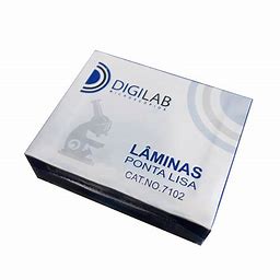 Lâmina Lisa P/ Microscópio Caixa C/ 50 Und.
