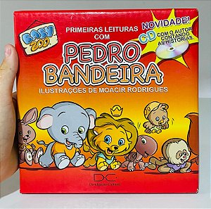 Primeiras Leituras com Pedro Bandeira c/ 8 livros + CD