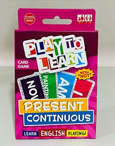 Play To Learn Present Continuous