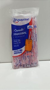 Canudo Tradicional c/ 100un.