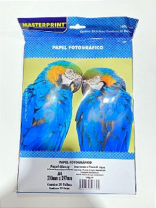 Papel Fotográfico Glossy 20 fls. 180g A4