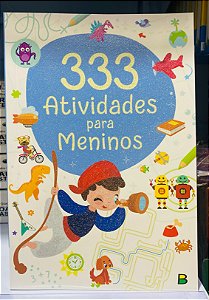 Livro 333 Atividades Para Meninos