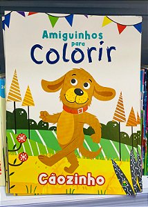 Amiguinhos Para Colorir Cãozinho