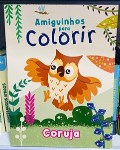 Amiguinhos Para Colorir Coruja