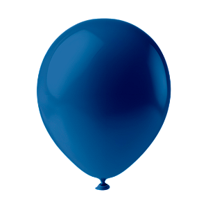 Balão Liso 7.0 Pct c/ 30 - Azul