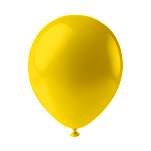 Balão Liso 7.0 Pct c/ 30 - Amarelo