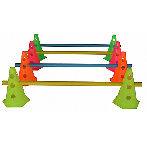 Cone 23Cm C/ Barreira c/ 2unid.