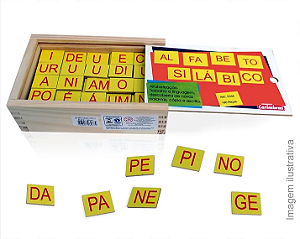 Alfabeto Silábico-180 peças