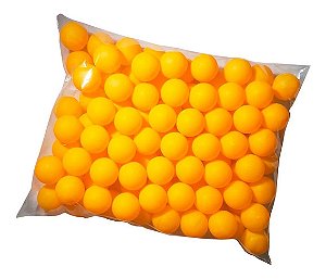 Saco com 300 bolas para Ping Pong - 40mm - laranjas - 02 Est.