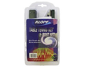 Kit para Ping Pong - Sup. master com mola e Rede de Poliester