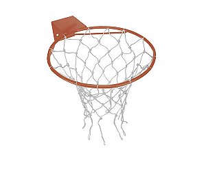 Aro semi-oficial para tabela de Basquete Cor laranja, 41,0 cm de diâm.