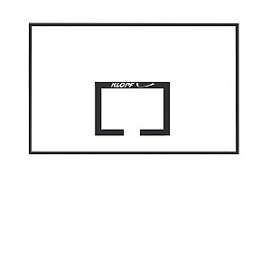 Tabela de basquete JUVENIL, Comp. Naval 18mm, 1,20 x 0,80m