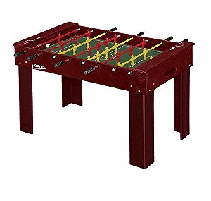 Mesa de Pebolim com Varões Emb. Bonecos de Alumínio Fundido / Selador fosco