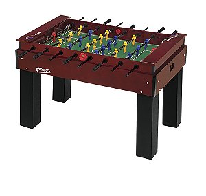 Mesa de Pebolim com Varões Pass. Bonecos de Polipropileno / Verniz com brilho